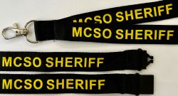 MARICOPA COUNTY SHERIFF'S OFFICE - "MCSO" LANYARD